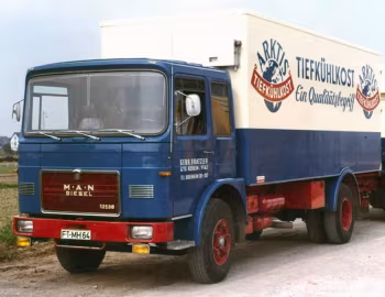 MAN 13.230 F Tiefkühlkofferwagen '1967–71