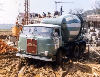 MAN 1580 DFBM Betonmischer Stetter '1963–????