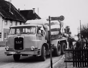 MAN 1580 DFBM Betonmischer Stetter '1963–????