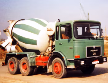 MAN 26.240 DF Stetter Betonmischer (F 8) '1972–88