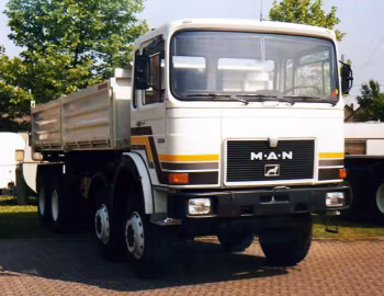 MAN 30.331 VFAK Dautel Dreiseitenkipper (Typ 512) '1985–86
