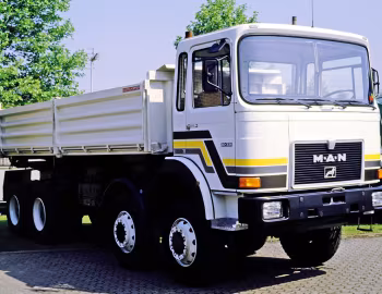 MAN 30.331 VFAK Dautel Dreiseitenkipper (Typ 512) '1985–86