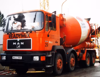 MAN 32.292 VF Stetter Betonmischer (F90 Typ F13) '1988–90