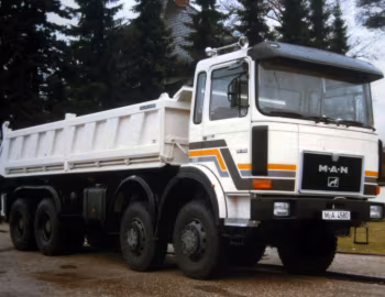 MAN 32.331 VFAK Meiller Dreiseitenkipper (Typ 513) '1985–90