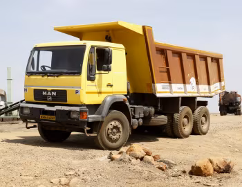 MAN CLA 25.280 6×4 Box Body Construction Tipper [India] '2007–13