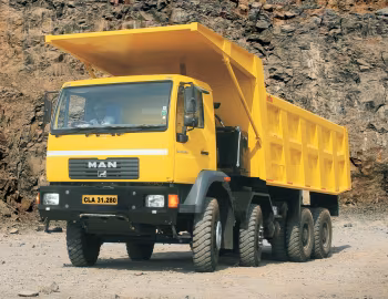 MAN CLA 31.280 8×4 Rock Body Mining Tipper [India] '2007–13