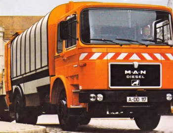 MAN 16.168 F-KO Müllwagen (F8) '1974–82