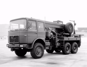 MAN F8 26.320 6×6 Army Crane [UK-spec] '1973–77
