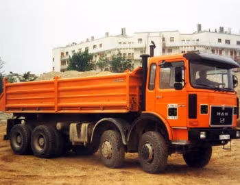 MAN 32.331 VFAK Meiller Dreiseitenkipper (Typ 513) '1985–90