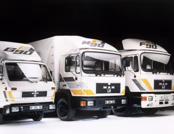 MAN-Volkswagen 8.150 F Kofferwagen, MAN 17.232 F Pritschenwagen, MAN 19.462 FS/FLS