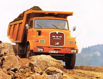 MAN 30.256 DHAK Meiller Hinterkipper '1971–73