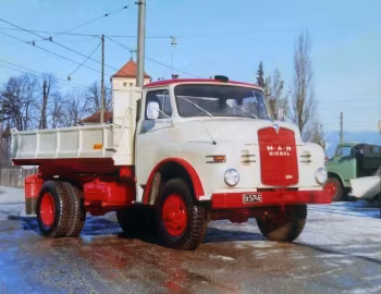 MAN 850 HKA Baier Dreiseitenkipper