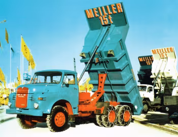 MAN 15.212 DHKA Meiller Hinterkipper, bauma