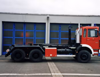 MAN 26.240 DF WLF mit Meiller Schnellwechselsysteme Typ RK (F 8) '1984–????