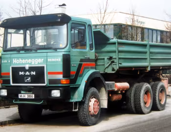 MAN 26.331 DFAK Meiller Dreiseitenkipper (Typ 509) '1985–88