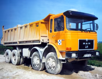 MAN 30.331 VFAK Meiller Dreiseitenkipper (Typ 512) '1985–86