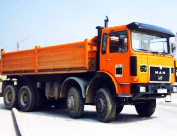 MAN 32.331 VFAK Meiller Dreiseitenkipper (Typ 513) '1985–90