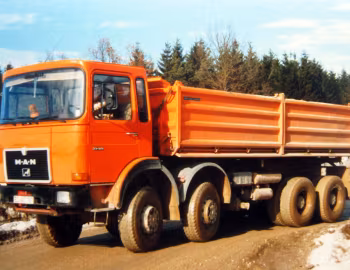 MAN 33.321 VFAK Meiller Dreiseitenkipper (Typ 512) '1980–85
