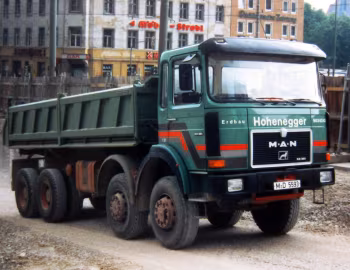 MAN 33.361 VFAK Meiller Dreiseitenkipper (Typ 512) '1983–89