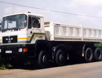 MAN 35.422 VFAK Meiller Dreiseitenkipper (F90) '1990–94