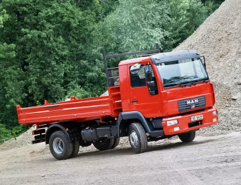 MAN 8.180 Meiller Dreiseitenkipper (LE 2000) '2001–06