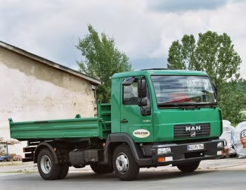 MAN 8.180 Meiller Dreiseitenkipper (LE 2000) '2001–06