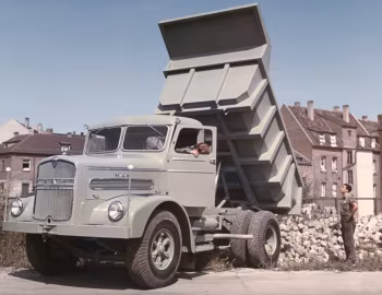 MAN F 8 Meiller Hinterkipper '1951