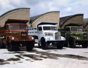 MAN F 8 2 Meiller Hinterkipper '1957