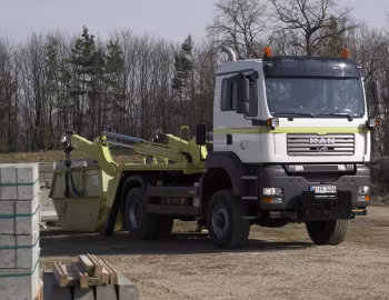 MAN TGA 18.320 FAK Meiller-Absetzkipper mit M-Fahrerhaus '2004–07