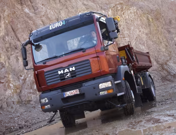 MAN TGM 18.330 FAK Meiller Dreiseitenkipper Typ 9 '10.2005–08