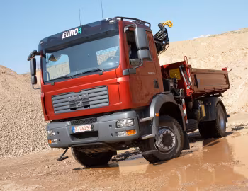 MAN TGM 18.330 FAK Meiller Dreiseitenkipper Typ 9 '10.2005–08