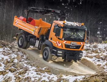 MAN TGM 18.340 4×4 BB Meiller Dreiseitenkipper Typ 9 '2012–pr.