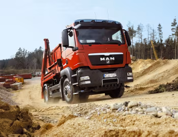 MAN TGS 18.440 4×4 Meiller-Absetzkipper '2007–12