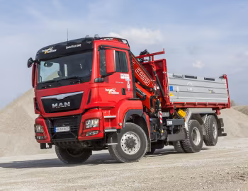 MAN TGS 28.480 6×4-4 BL M-cab Meiller Dreiseitenkipper '2012–16
