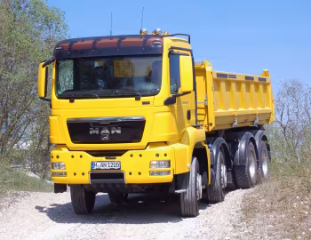 MAN TGS 35.440 8×4 Meiller Dreiseitenkipper '2007–12