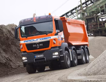 MAN TGS 35.440 8×4 Meiller Muldenkipper '2007–12