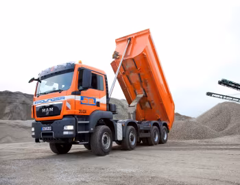 MAN TGS 35.440 8×4 Meiller Muldenkipper '2007–12