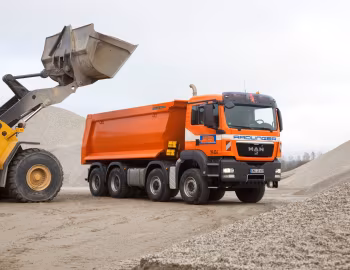 MAN TGS 35.440 8×4 Meiller Muldenkipper '2007–12