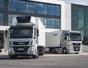 MAN TGM 18.290 refrigerator truck, MAN TGX 18.640 4×2 BLS XXL cab