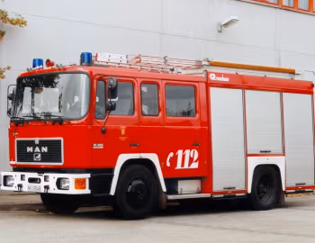 MAN 12.222 F-LF Silent Hilfeleistungs-Löschgruppenfahrzeug Rosenbauer HLF 16/12 (M 90) '1995–96
