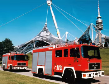 MAN 12.222 F-LF Silent Hilfeleistungs-Löschgruppenfahrzeug Rosenbauer HLF 16/12 (M 90) '1995–96