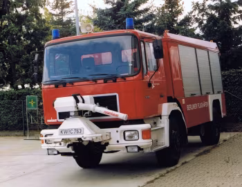MAN 19.372 FAEK Pulverlöschfahrzeug Rosenbauer PLF 3000 '1993