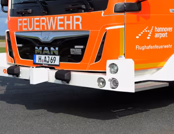 Maurer M-TGM 18.340 4×4 BB спасательный трап Rosenbauer E5000 [Germany] '2016