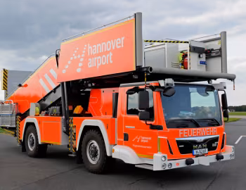 Maurer M-TGM 18.340 4×4 BB спасательный трап Rosenbauer E5000 [Germany] '2016
