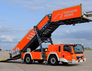 Maurer M-TGM 18.340 4×4 BB спасательный трап Rosenbauer E5000 [Germany] '2016