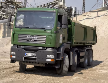 MAN TGA 35.430 8×4 Dautel Dreiseitenkipper '2004–07