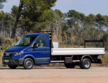 MAN TGE 5.180 Chassis Cab '2017–pr.