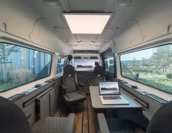 Interior MAN TGE 3.180 Konferenzmobil '09.2017