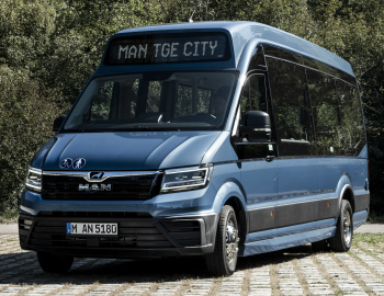 2019 MAN TGE Intercity Passenger Bus Editorial Photography - Image of  transport, industry: 129923687