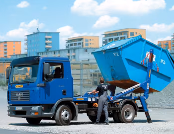 MAN TGL 8.180 Absetzkipper Palfinger '2005–08